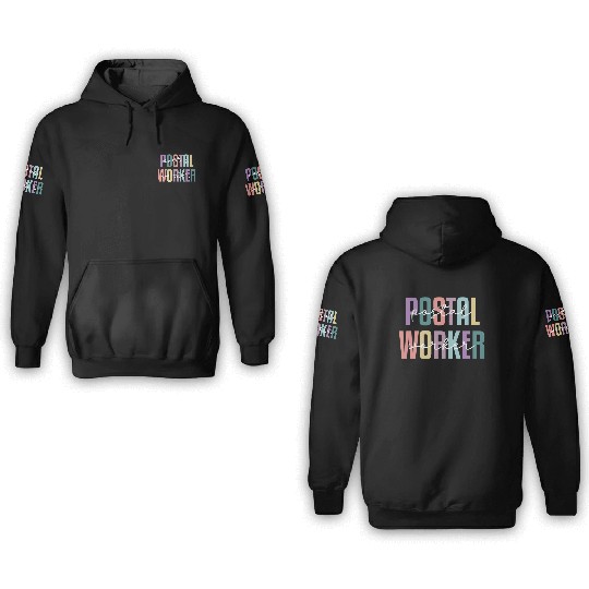 Postal Worker Mailman Postal Carrier Post Office 3D Hoodies