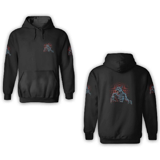 Werewolf 3D Hoodies