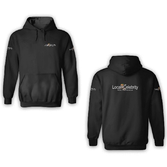 Local Celebrity - Kimmo - dark background 3D Hoodies