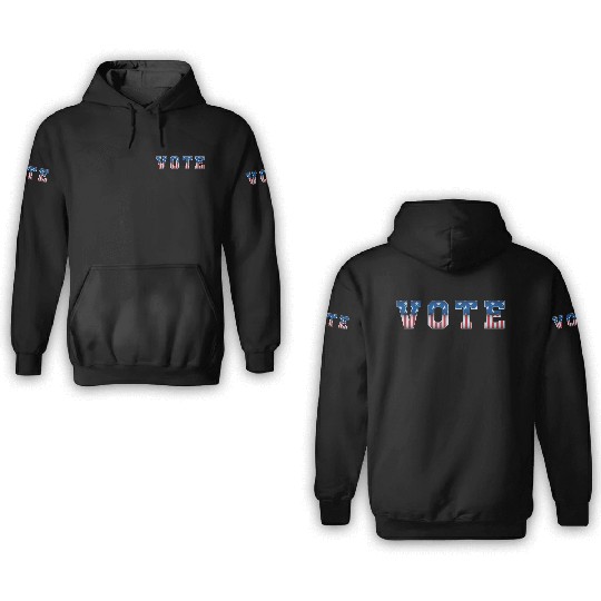 American Election - Vote 3D Hoodies