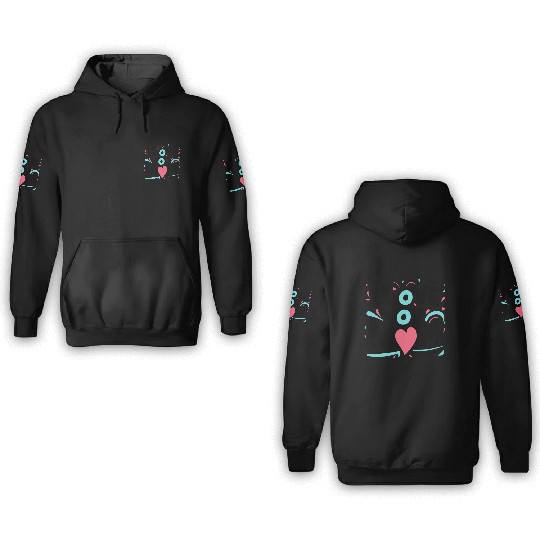I Love You Mom 3D Hoodies