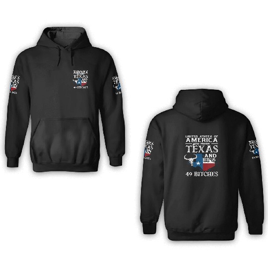 Texas Origin 3D Hoodies