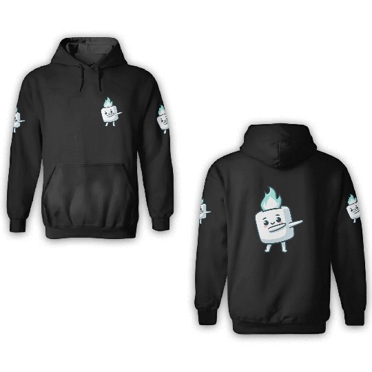 Sweet Marshmallow Sugar Comic 3D Hoodies
