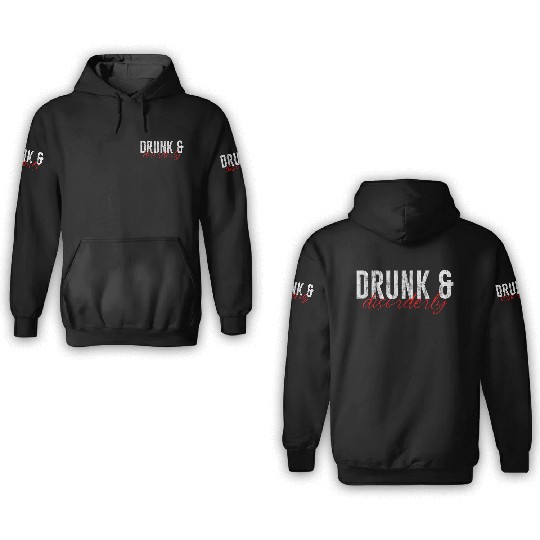 Drunk And Disorderly 3 3D Hoodies