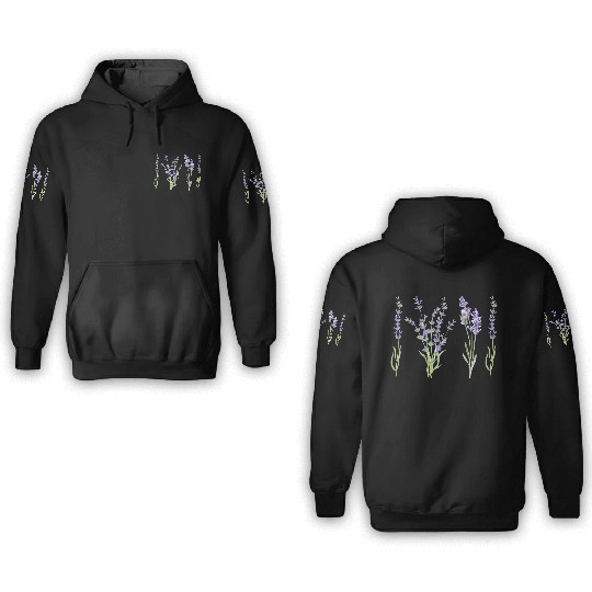 lilac beauty 3D Hoodies