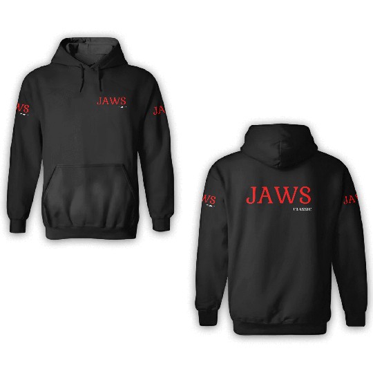 Jaws Classic 3D Hoodies