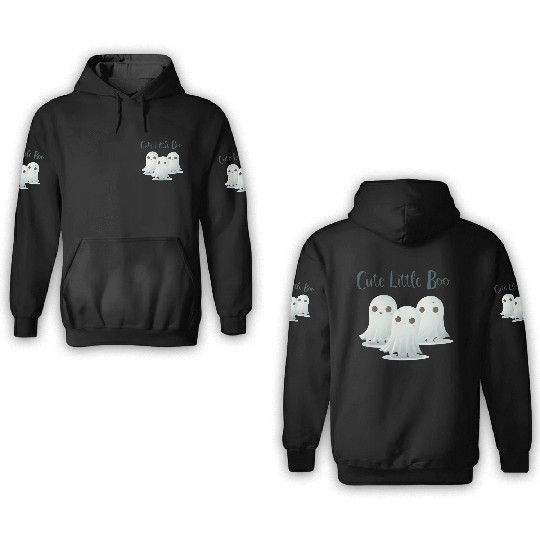 Cute Little Boo 3D Hoodies