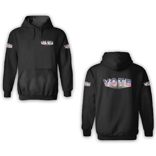 Vote - Stars and Stripes 3D Hoodies