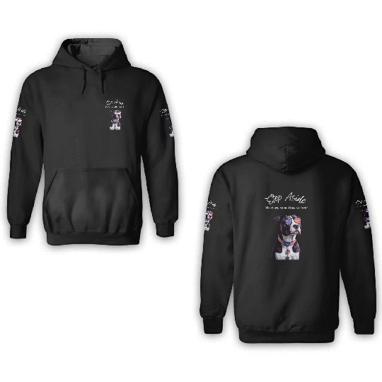 Step Aside The Party Animal Has Arrived AmStaff 3D Hoodies