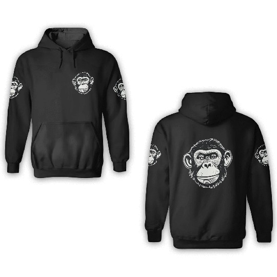 Ape Monkey 3D Hoodies