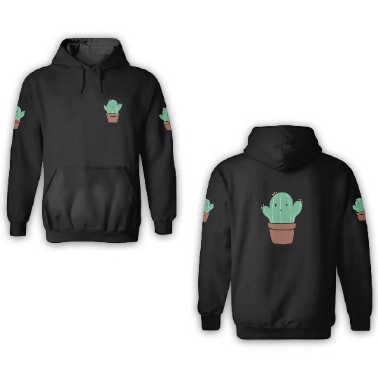 Sweet cactus free hugs ? 3D Hoodies