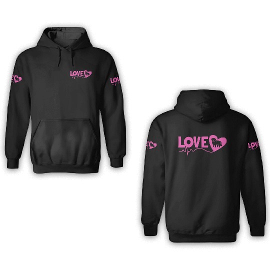 Dog Lover Pet Owner I Love My Great Pyrenees 3D Hoodies