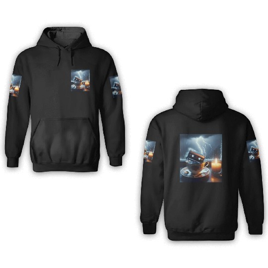 A Teacup in a Storm 3D Hoodies