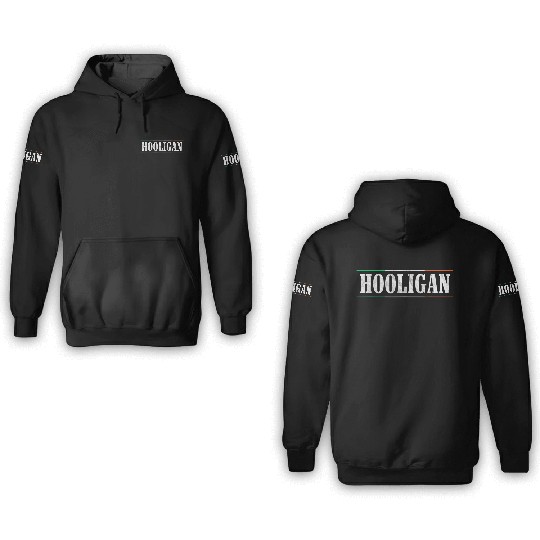 Hooligan Irish Patricks Funny 3D Hoodies
