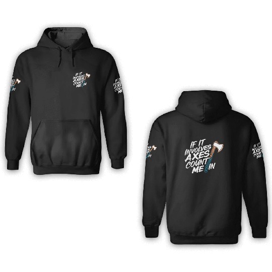 Axe Throwing Enthusiasts Championship Precision 3D Hoodies