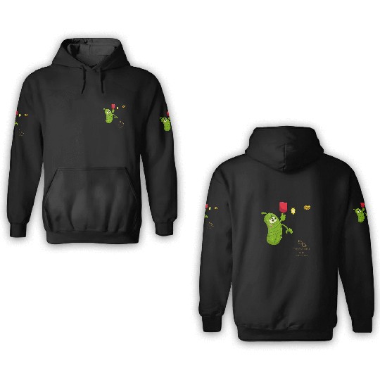 Number ONE PICKLEBALL Designed by Tavia Linen 3D Hoodies