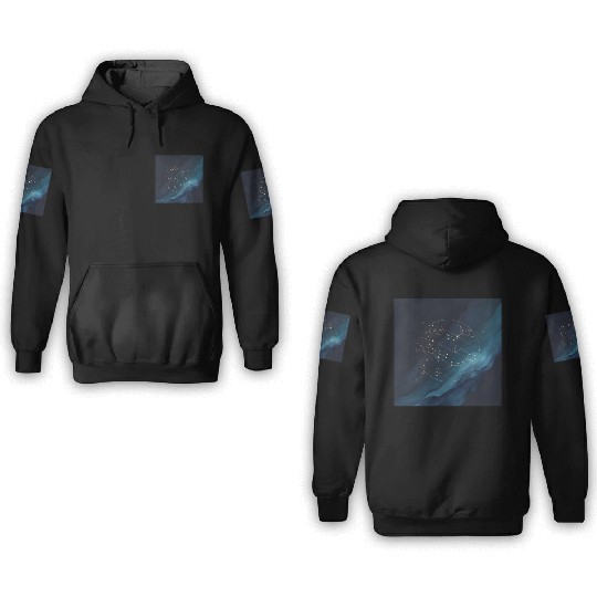 Cosmic Connections 3D Hoodies