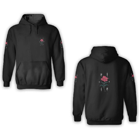 Voodoo Hibiscus Flower 3D Hoodies