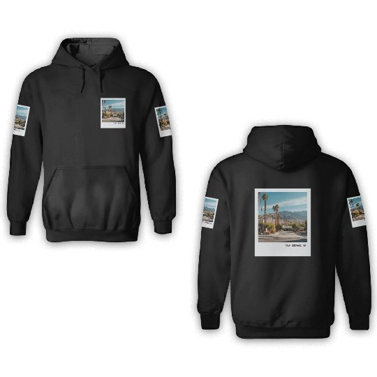 Mono Enterprises "Travels" Palm Springs #3 3D Hoodies