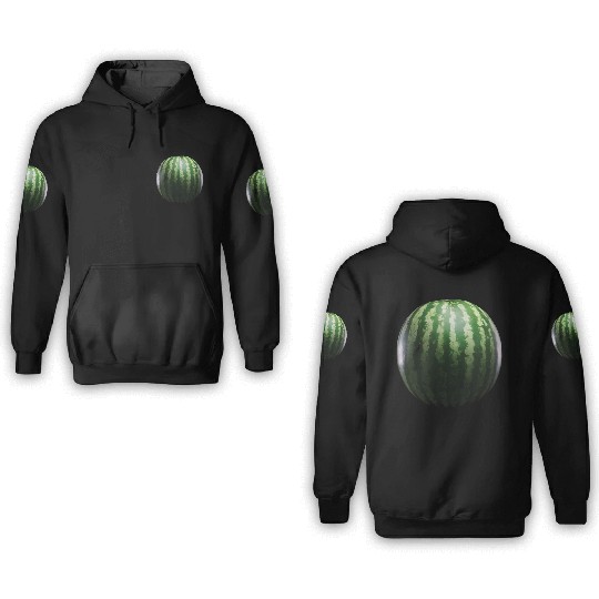 Watermelon Realistic 3D Hoodies