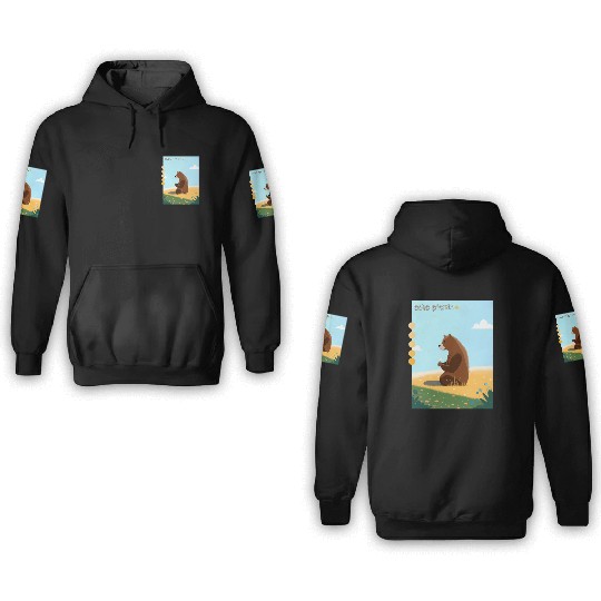 solo picnic for outdoor picnics 3D Hoodies