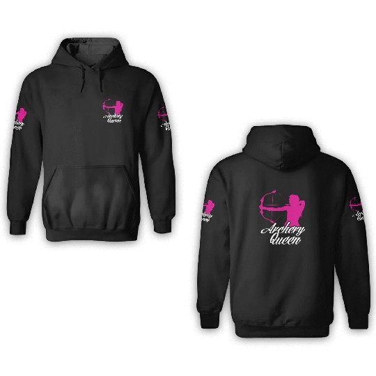 Archery Queen 3D Hoodies