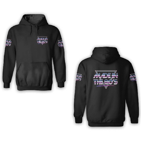 Made In The 80s 3D Hoodies