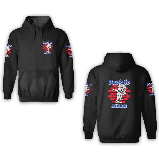Back to school Skaters 3D Hoodies