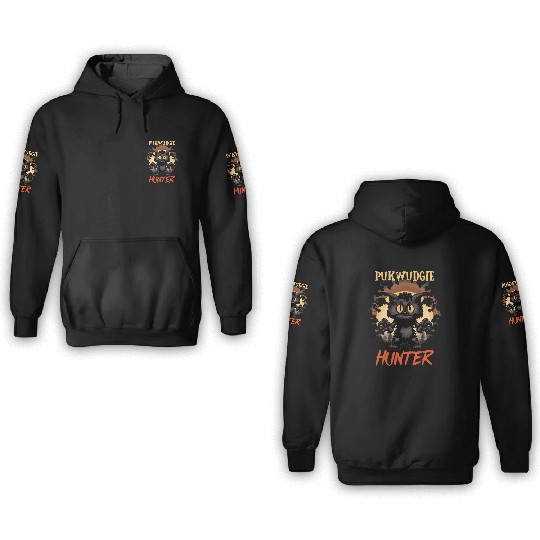 Pukwudgie Hunter Monster Cryptid 3D Hoodies