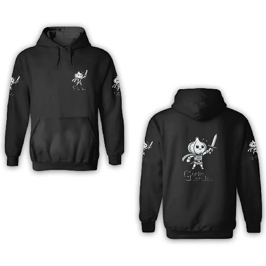 Garlic Guardian 3D Hoodies