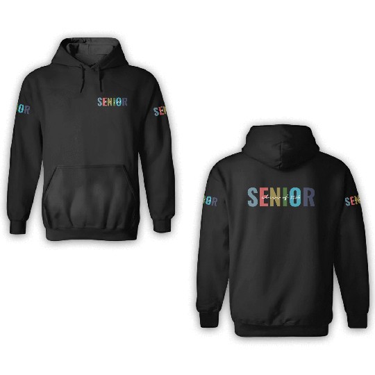 Class of 2025 senior graduation back to school 3D Hoodies