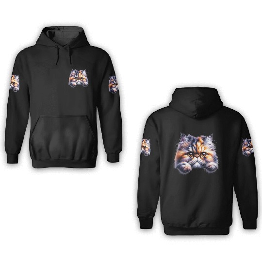 Persian cat 3D Hoodies