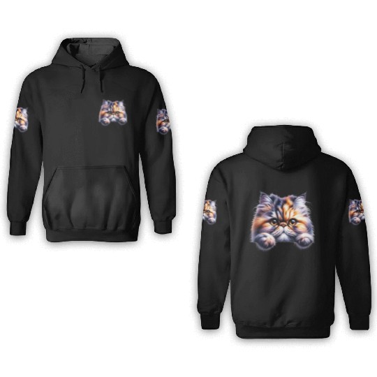 Persian cat 3D Hoodies