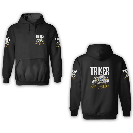 Trike Driver Trikes Triker 3D Hoodies
