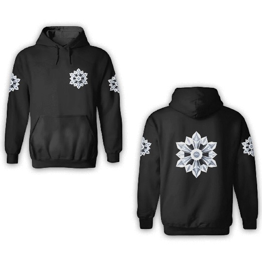 Ice Crystal 3D Hoodies
