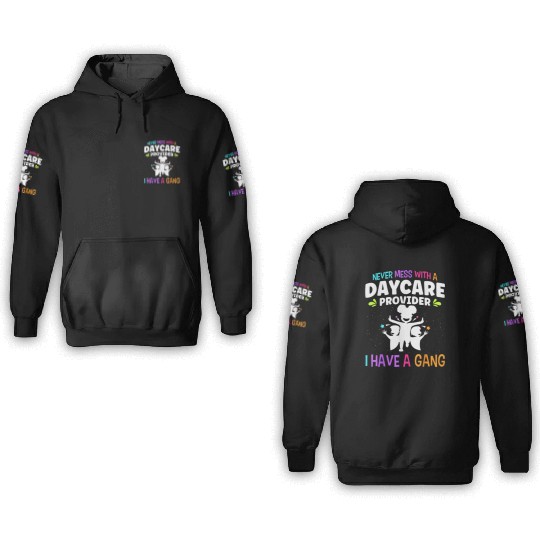 Daycare Teacher 3D Hoodies