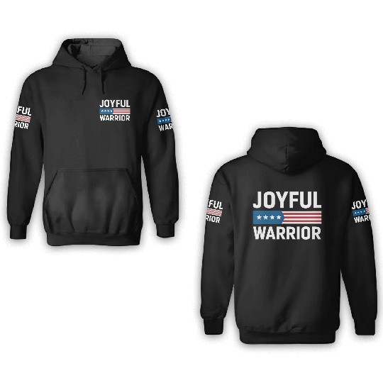 Joyful Warrior American 3D Hoodies