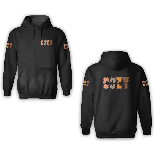 Cozy Season, Fall Season 3D Hoodies