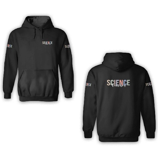 Science Teacher Scientist 3D Hoodies