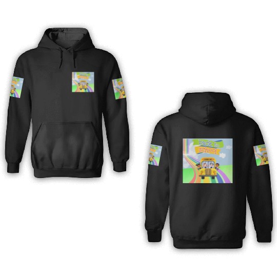 kides back to school 3D Hoodies 2024