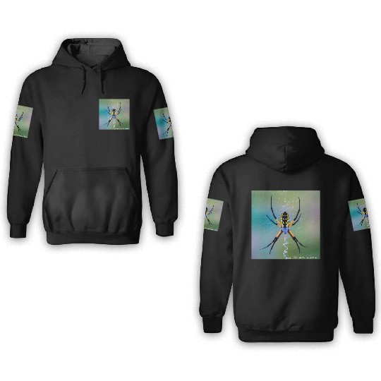 Garden Spider 3D Hoodies