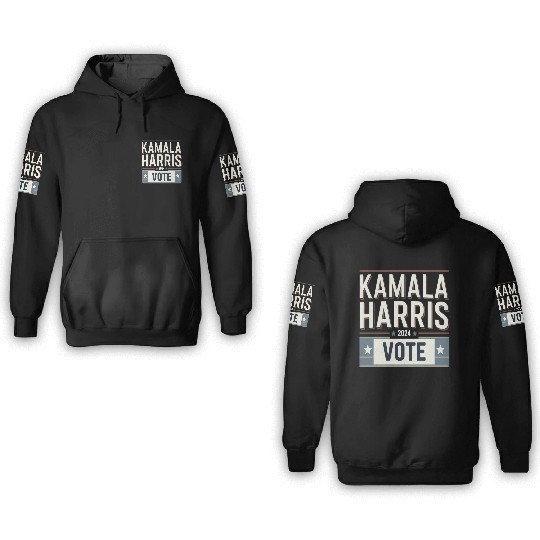 Kamala Harris 2024 3D Hoodies