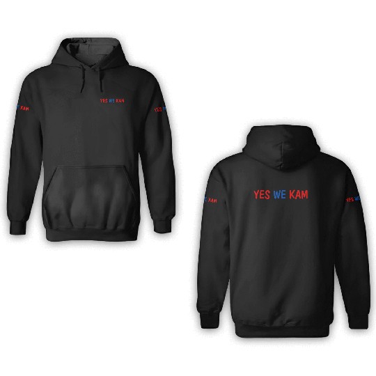 Yes We Kam America Voting Election 3D Hoodies