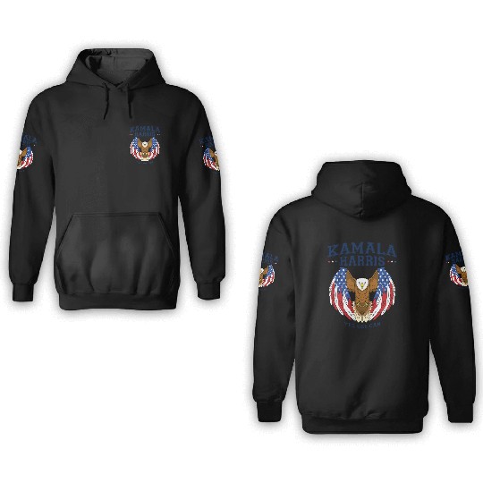 Kamala 2024 - Kamala Harris 2024 For President 3D Hoodies