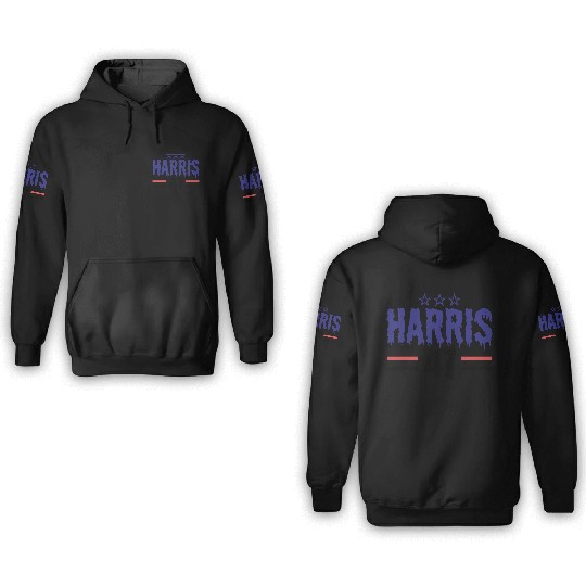 Kamala Harris 2024 for President Vote Tim Walz 3D Hoodies