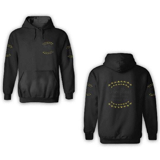 Fireflies Firefly Lightning Bug Insect Christmas 3D Hoodies