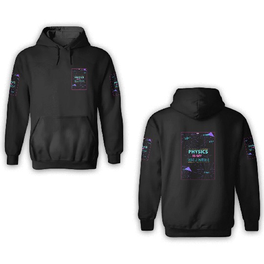 PHYSICS 3D Hoodies