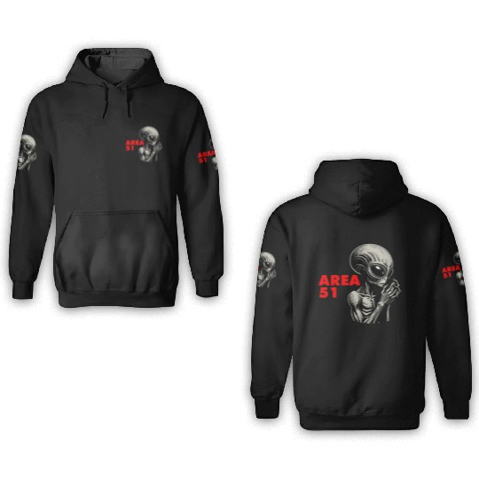 AREA 51 3D Hoodies