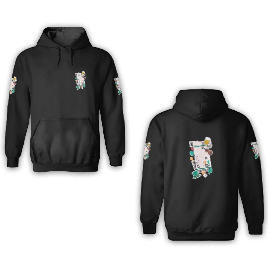 Dublin Ireland Irish Flag 3D Hoodies