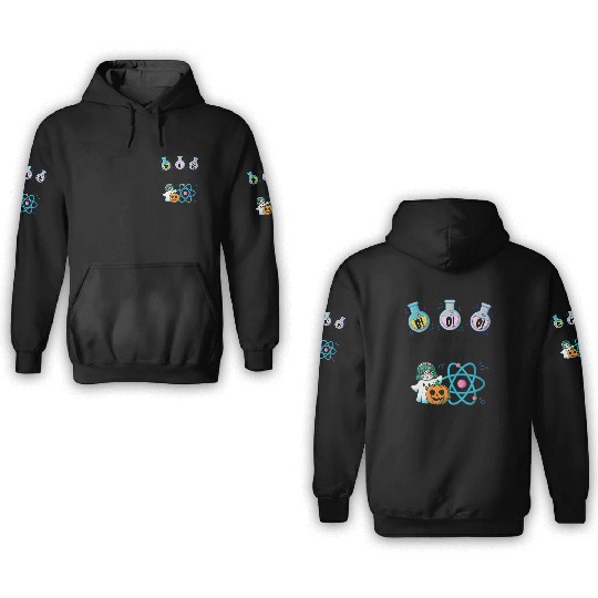 Chemistry Boo The Element Of Surprise Chemist Hall 3D Hoodies